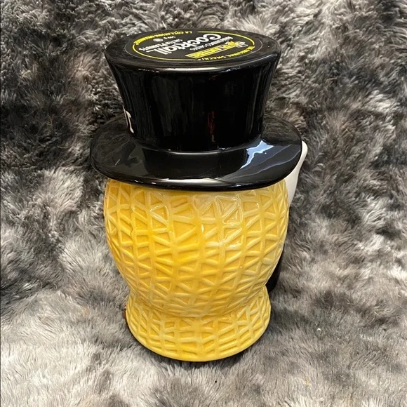 Mr. Peanut Ceramic Cookie Jar - Yellow & Black - Picture 4 of 16